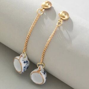 Portofino Teacup Dangle Earrings
